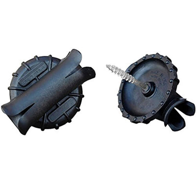 Speed Cinch Spinner външна спирална скоба за закрепване, черна, 2 бр.