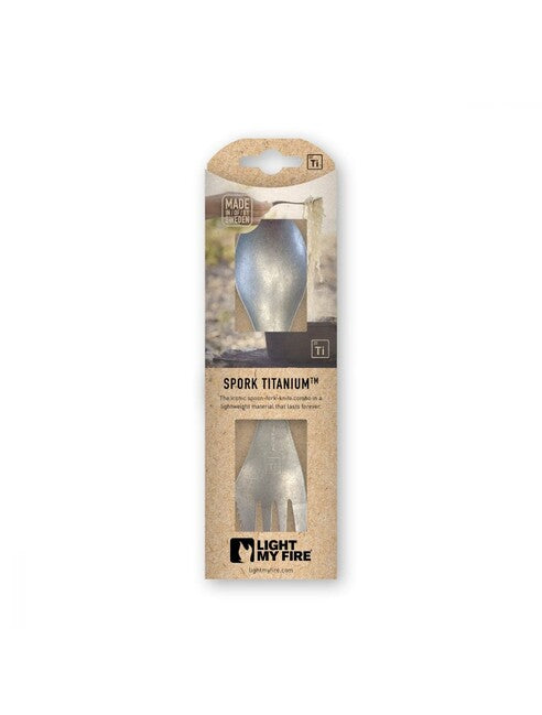 LIGHT MY FIRE Spork многофункционна лъжица, титаниева