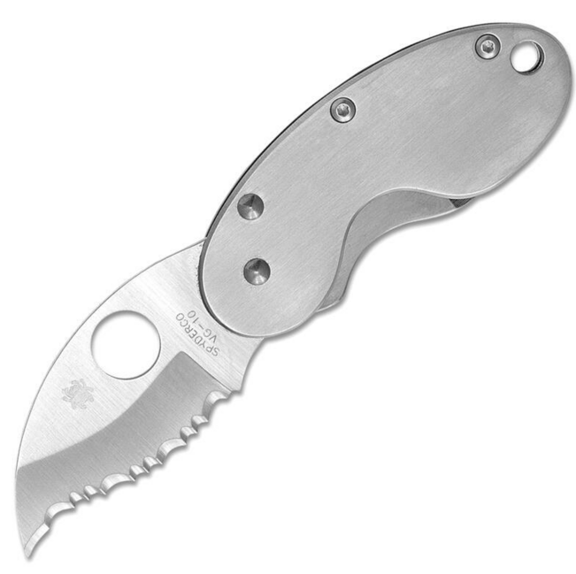 Spyderco Cricket джобен нож целооцелен, 4,7 см