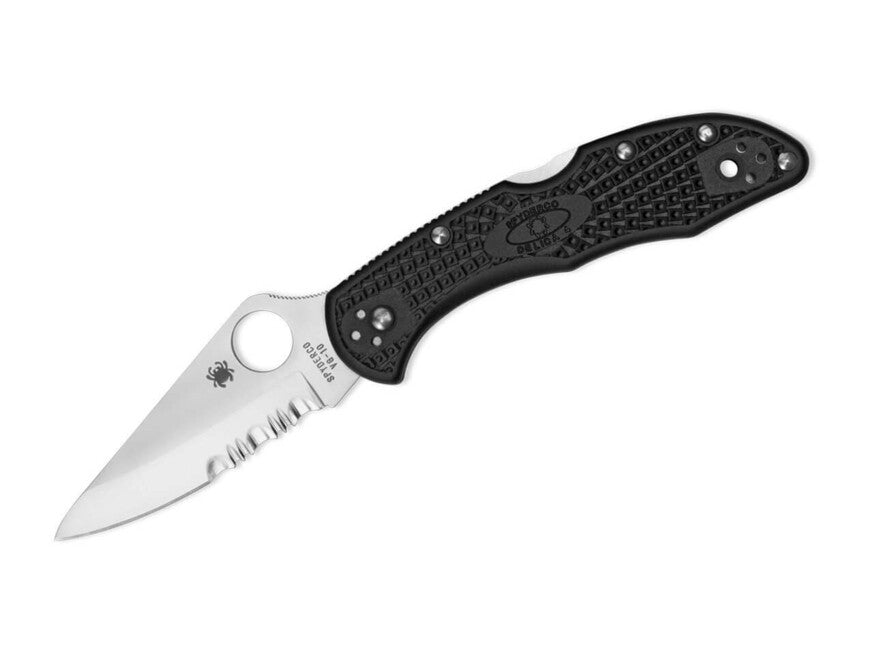 Spyderco Delica 4 Lightweight джобен нож 7,5см, черен