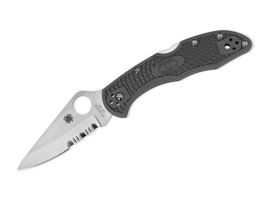 Spyderco Delica 4 нож FRN, зелен, 7,5cm