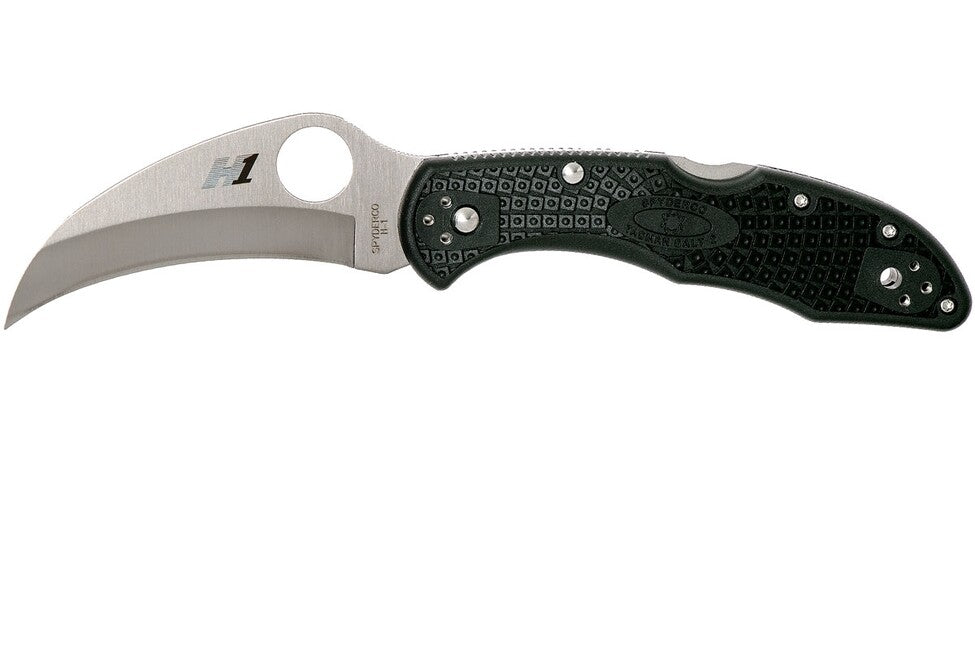 Spyderco Tasman Salt 2 нож FRN, черен, 7,4 см