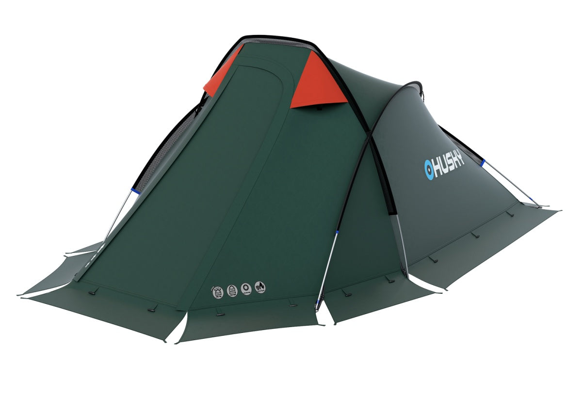 HUSKY Šotor Extreme Flame 2 šotor, zelena