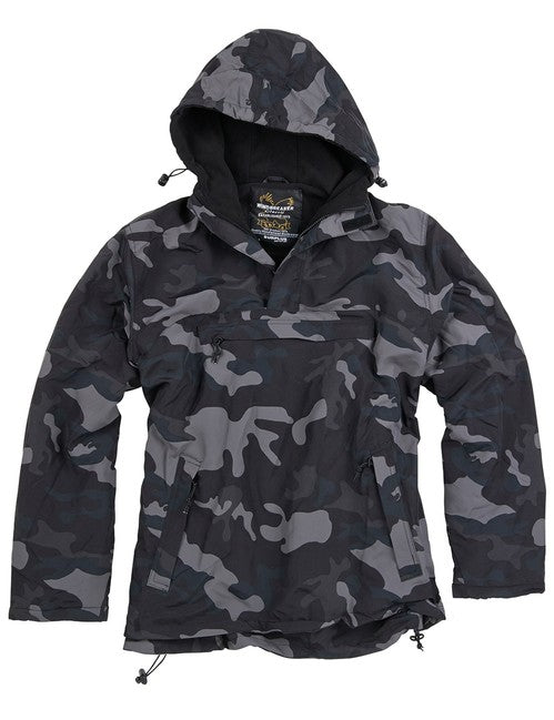 Surplus Windbreaker яке черен камуфлаж