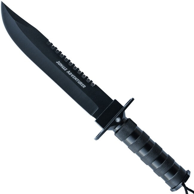 Haller Survival Jungle Adventurer нож с твърдо острие, черен