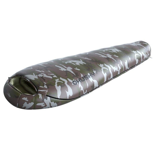 HUSKY Army синтетичен зимен спален чувал -17°C, зелен