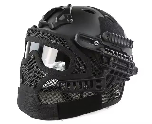 DRAGOWA Tactical Hammer taktická helma, čierna (bez certifikácie)
