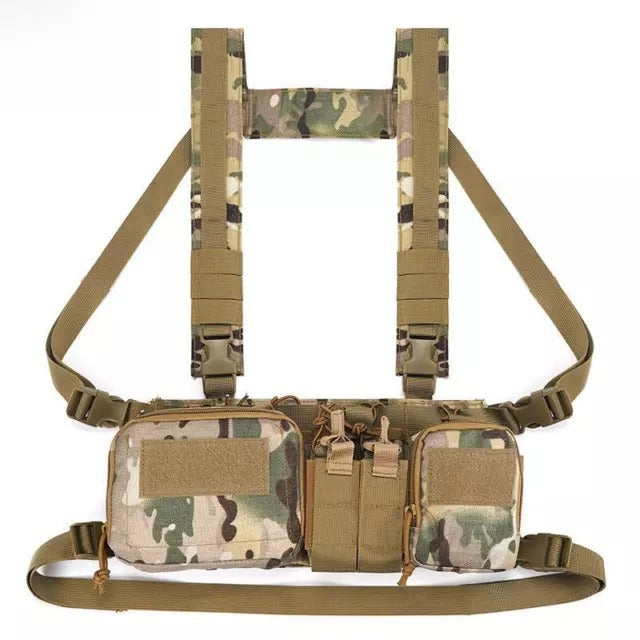 DRAGOWA Tactical Recon тактически гръдни колан Chest риг, CP