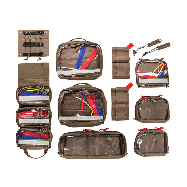 Tasmanian Tiger Modular Medic Insert 30 VL комплект организатори, койотово кафяв