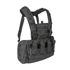 Tasmanian Tiger RIG MkII chest rig s stranskim vrečama, črn