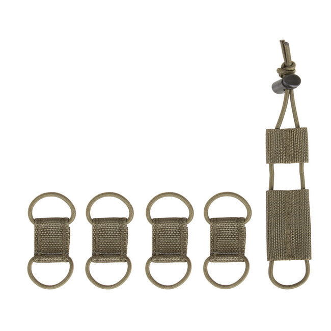 Tasmanian Tiger Cable Manager Set закрепващи елементи, маслинена