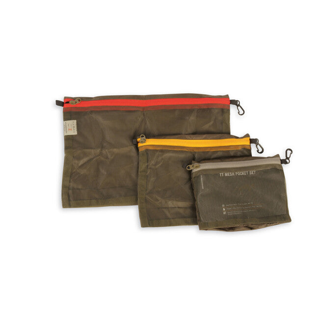 Tasmanian Tiger Mesh Pocket Set мрежести джебове, маслинена