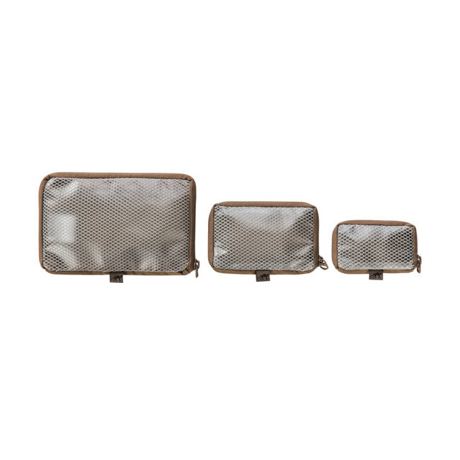 Tasmanian Tiger Mesh Pouch Set VL комплект торбички, койотово кафяв