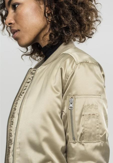 Urban Classics сатенено яке бомбер дамско