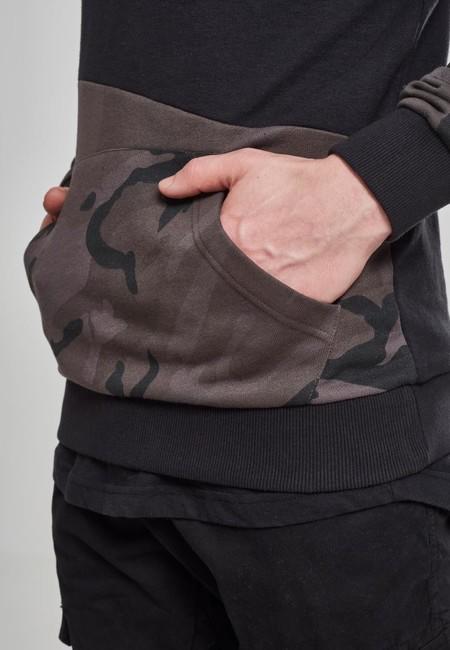 Urban Classics Zig Zag суитшърт, тъмен камуфлаж