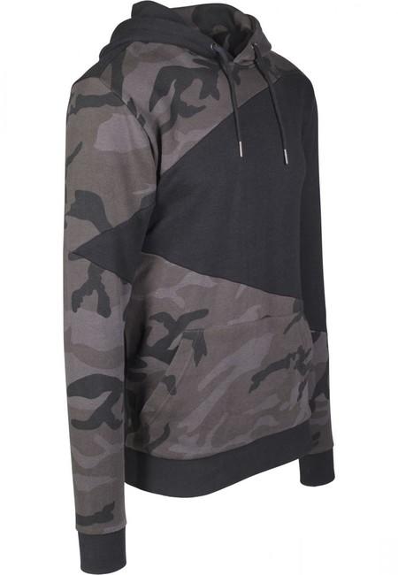 Urban Classics Zig Zag суитшърт, тъмен камуфлаж