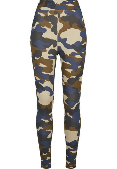 Urban Classics Camo Tech дамски леги, маслинен camo