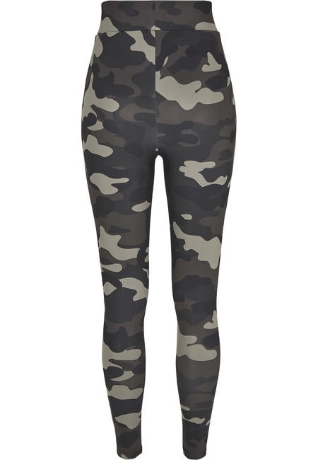 Urban Classics Camo Tech дамски лосинки, тъмен камуфлаж