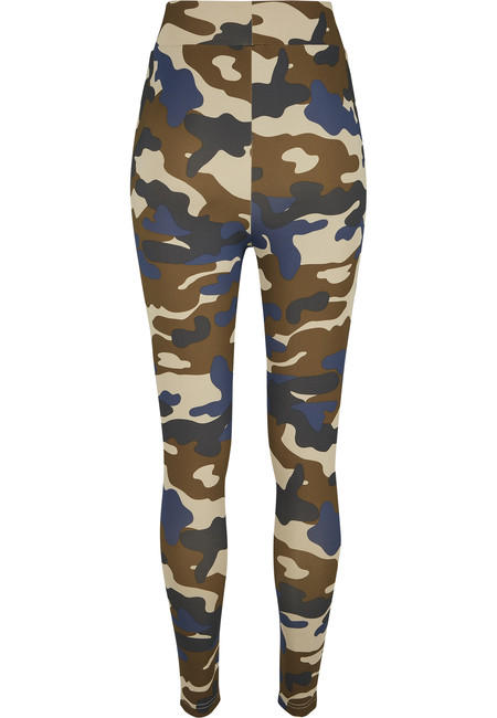 Urban Classics Camo Tech дамски леги, маслинен camo
