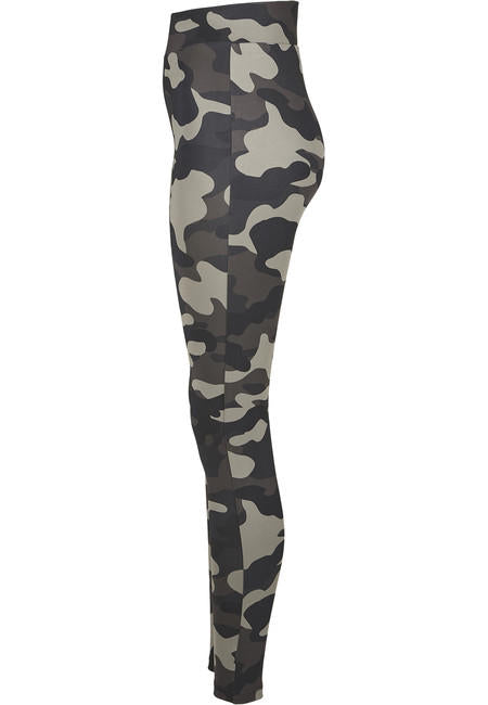 Urban Classics Camo Tech дамски лосинки, тъмен камуфлаж