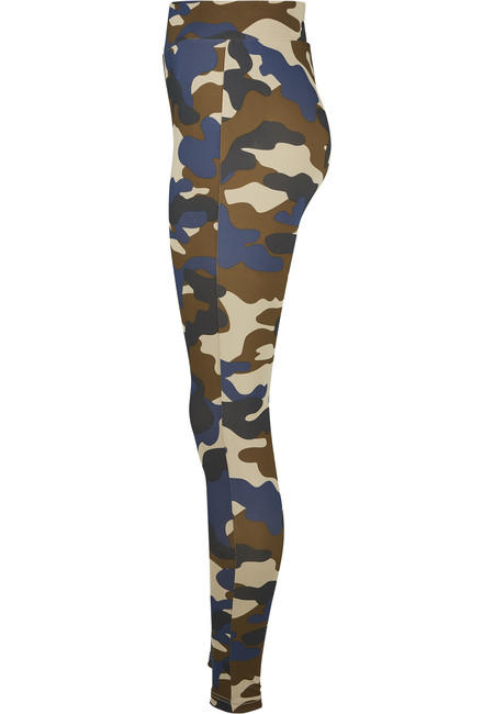 Urban Classics Camo Tech дамски леги, маслинен camo