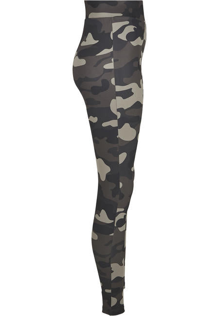 Urban Classics Camo Tech дамски лосинки, тъмен камуфлаж