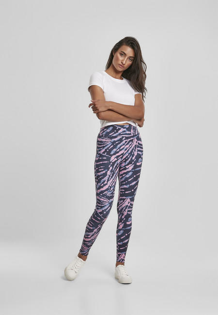 Urban Classics Tie Dye дамски клинки с висок пояс