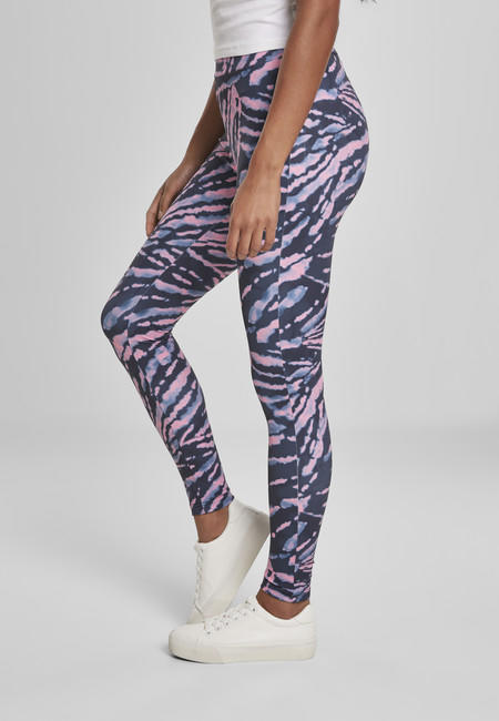 Urban Classics Tie Dye дамски клинки с висок пояс