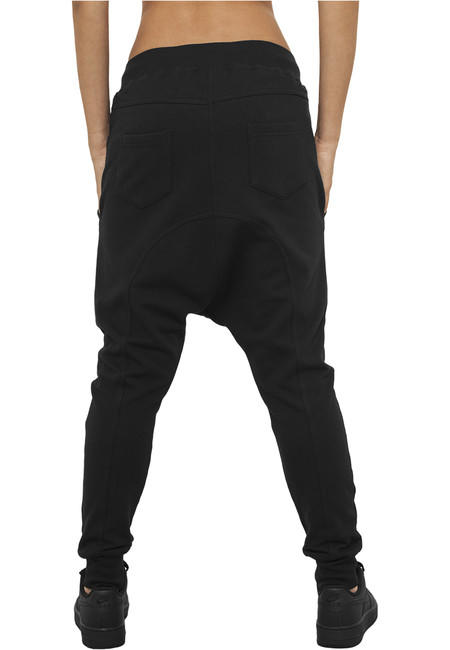 Urban Classics Light Fleece Sarouel дамски анцуг, черен
