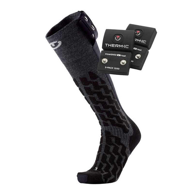 Therm-ic Fusion отопляеми чорапи Uni + S-пакет 1200