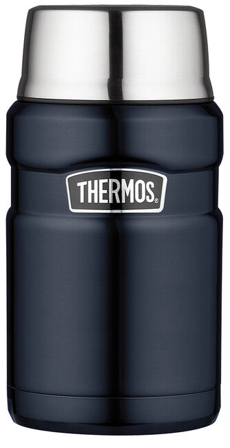 Thermos King Термоска® изолирана съдържа хранене от неръждаема стомана, тъмносиня, 0.7l