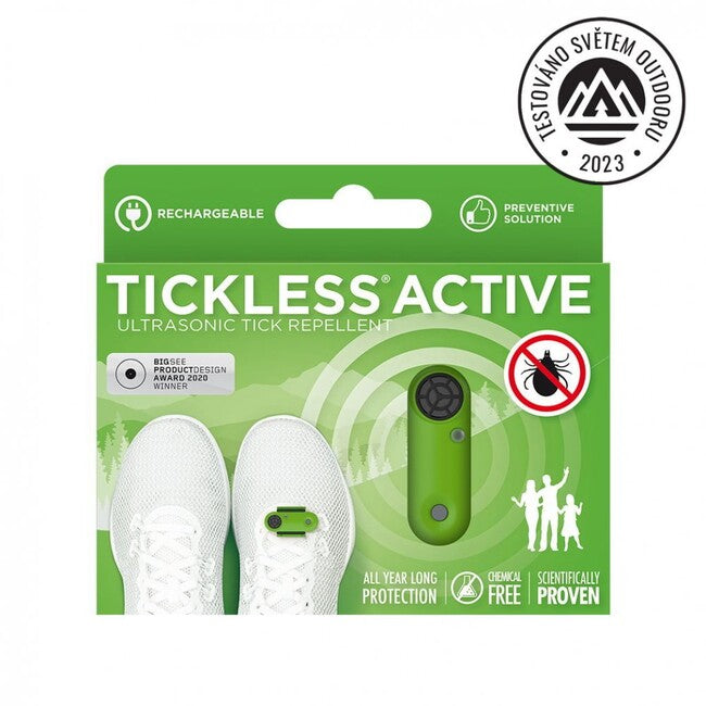 Tickless Active ултразвуков репелент против кърлежи, зелена