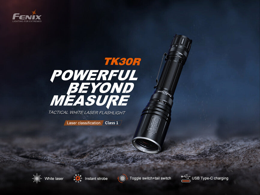 Fenix TK30R презареждаем лазерен фенер