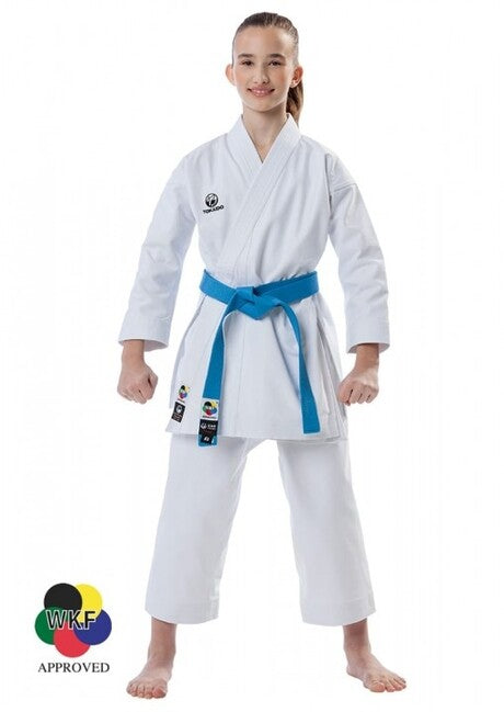 кимоно Tokaido Kata Master Junior WKF, бяло
