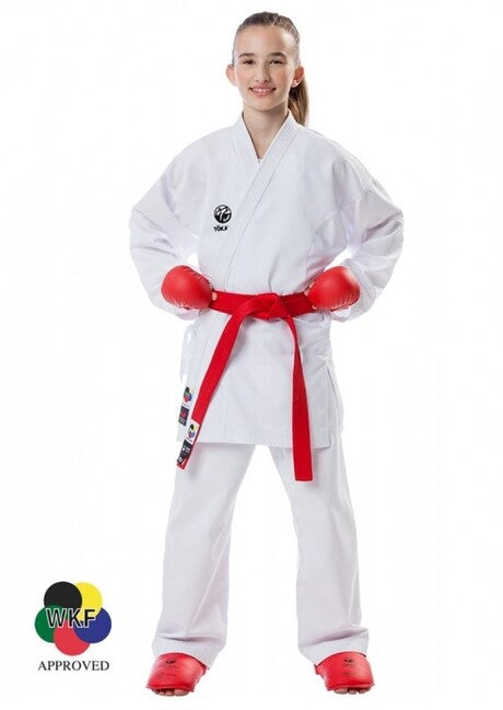 Tokaido Kumite Master WKF детско кимоно 270g, бяло