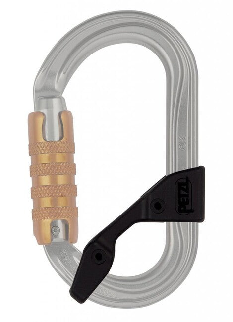Petzl OK Triact Lock карабина овална с автоматична поистка