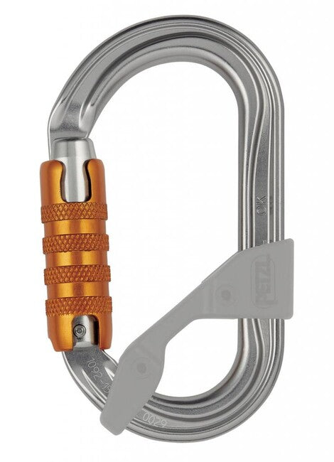 Petzl OK Triact Lock карабина овална с автоматична поистка