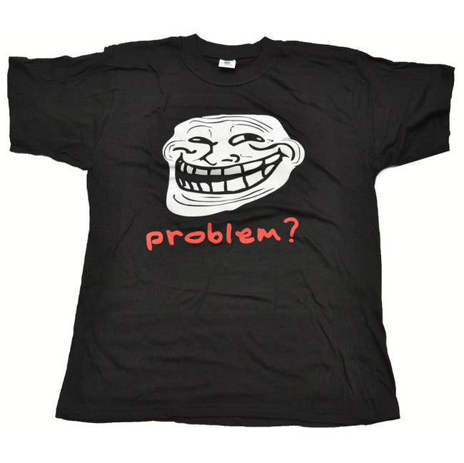 O&T Funny problem? смешна тениска, черна