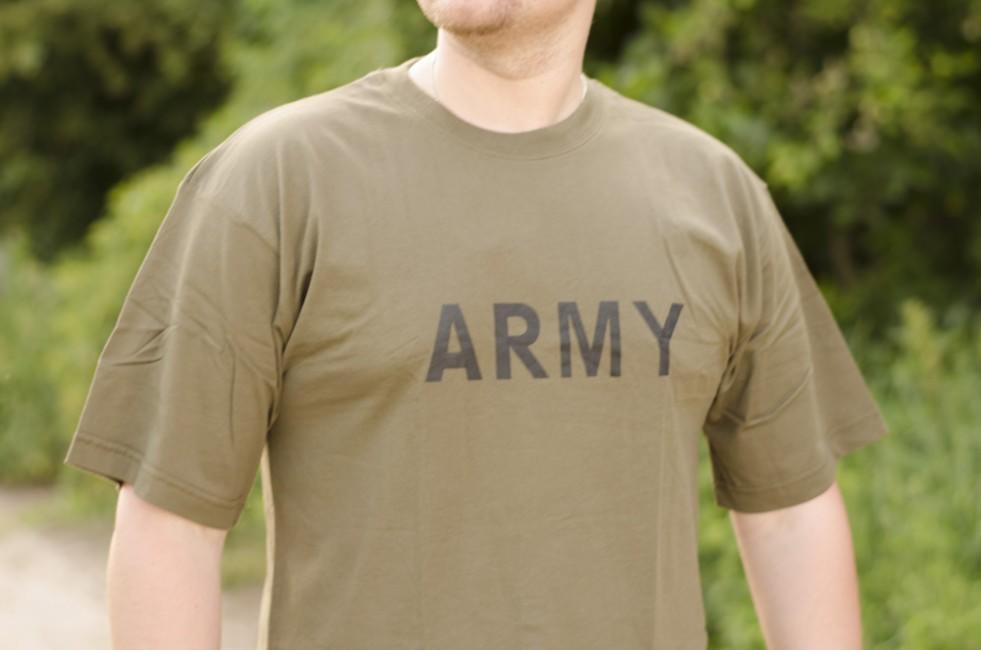 MFH Army тениска 160g/m2, маслинева