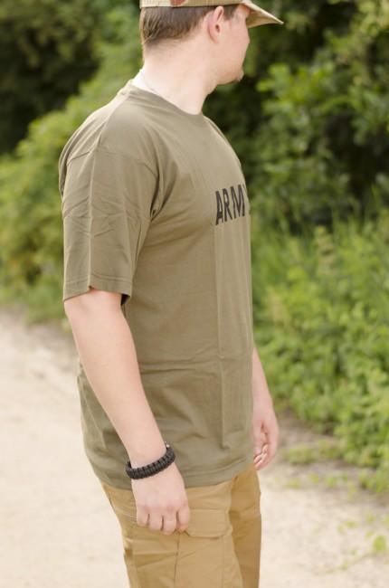 MFH Army тениска 160g/m2, маслинева