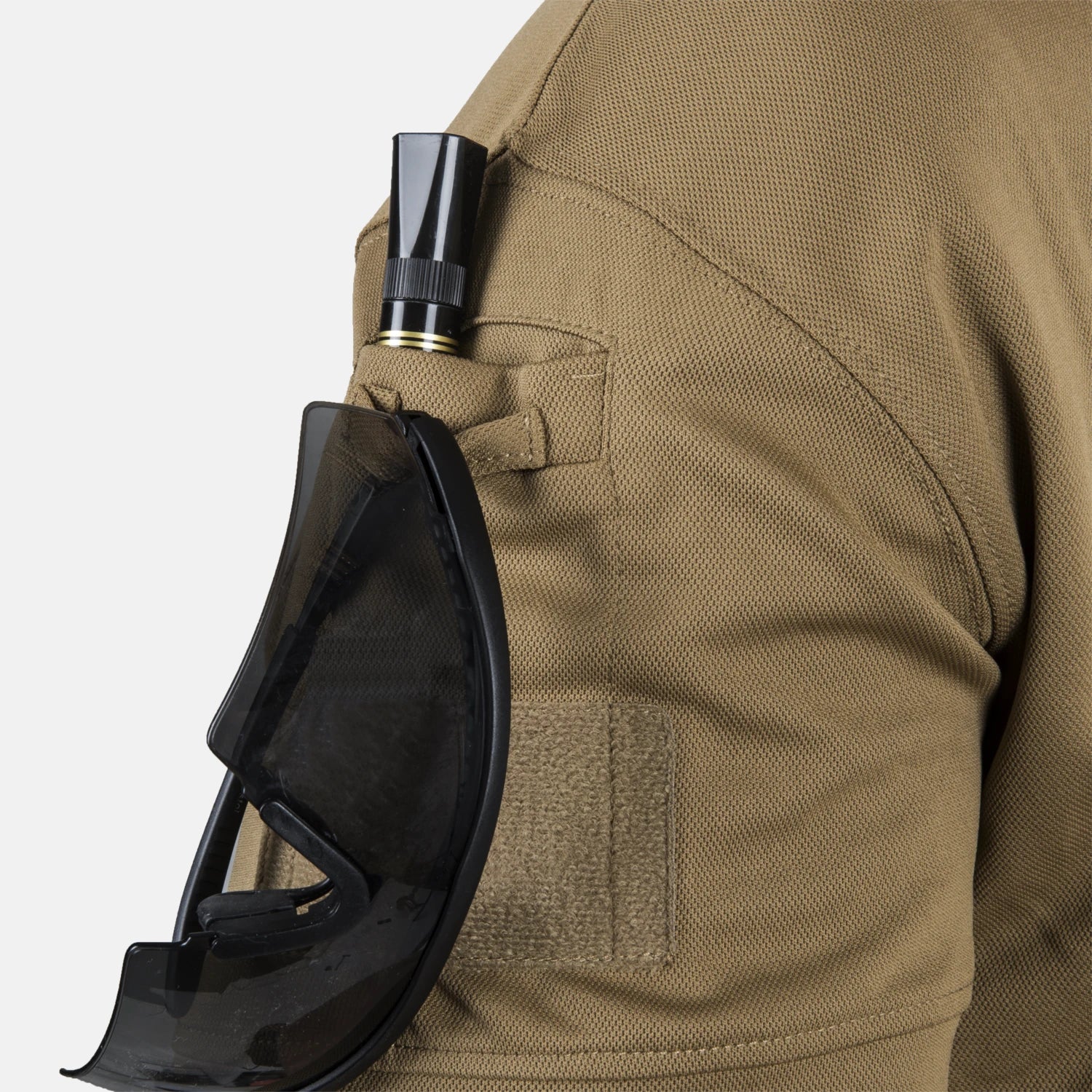Helikon-Tex TopCool Lite tričko krátke tactical taktické, Shadow Grey – detail 1