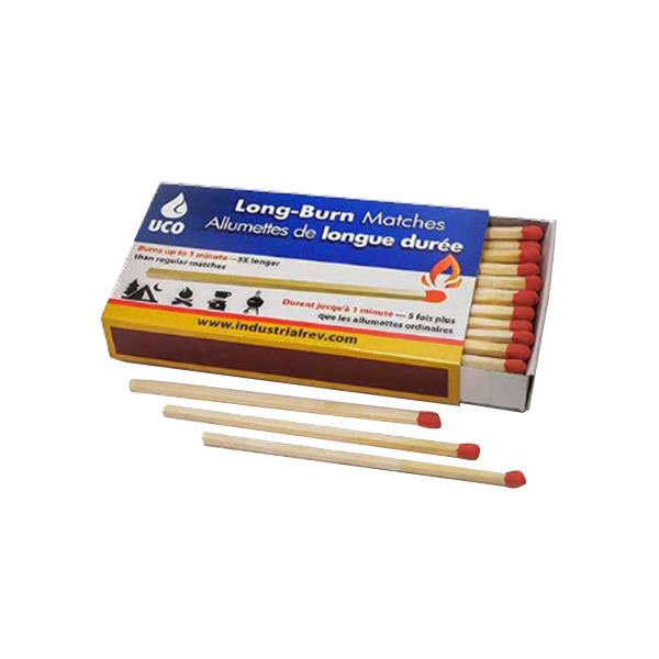 UCO Long Burn Matches кибритни клечки за камини и лампиони, екстра дълги