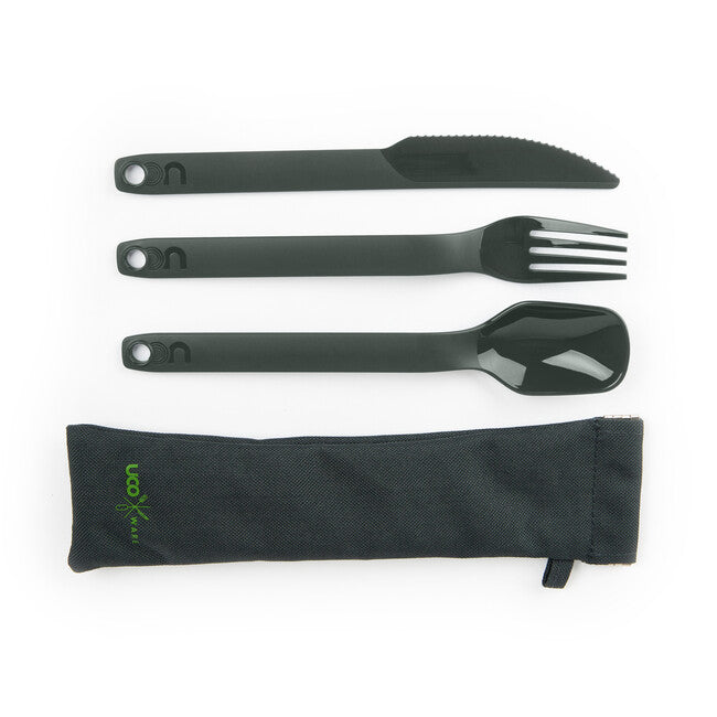 UCO Switch spork комплект прибори, сив, 3 бр.