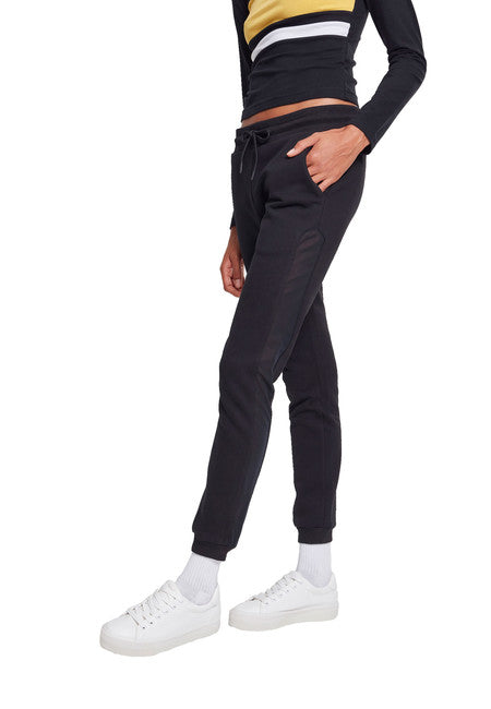 Urban Classics Tech Mesh Side Stripe дамски анцуг, черни