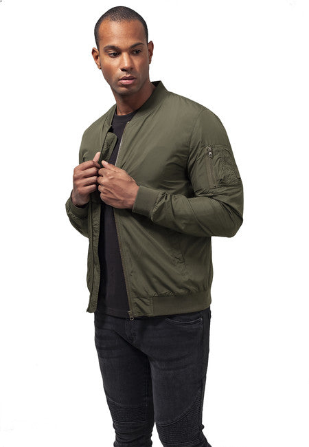 Urban Classics Light Bomber яке, маслинено