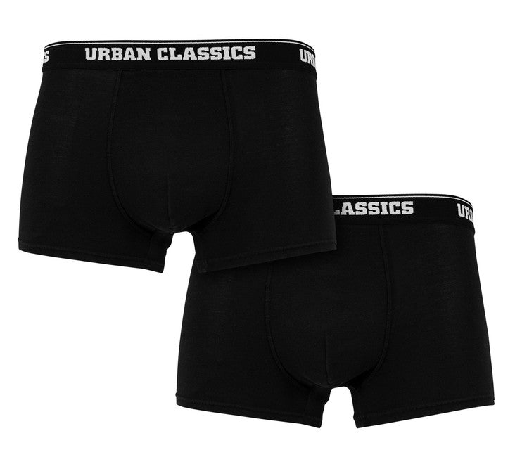 Urban Classics мъжки боксерки 2-пак, черни
