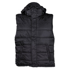 MFH Vest with Removable Hood, Black