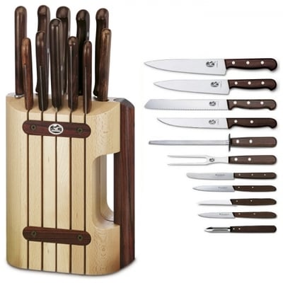 Victorinox 11-частен блок ножове Palisander