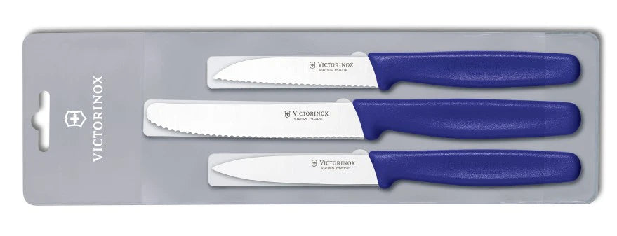 Victorinox Standard 3-дялна комплект ножове, синя