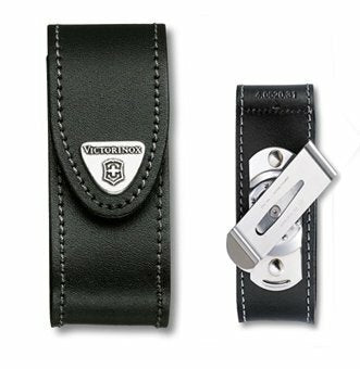 Victorinox кожен калъф за нож 91 mm, черен